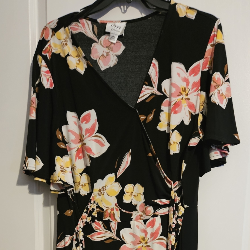 Women flower flare dress